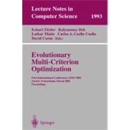 Evolutionary Multi-Criterion Optimization: First International Conference, Emo 2001, Zurich, Switzerland, March 2001 : Proceedings