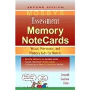 Mosby's Assessment Memory Notecards: Visual, Mnemonic, and Memory Aids for Nurses