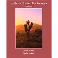 CALIFORNIA CRIMINAL LAW CONCEPTS,2019
