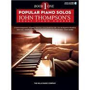 Popular Piano Solos - John Thompson's Adult Piano Course (Book 1) Elementary Level Book/Online Audio
