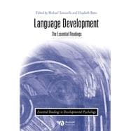 Language Development The Essential Readings