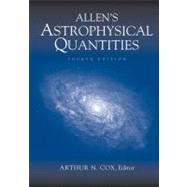 Allen's Astrophysical Quantities