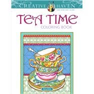 Creative Haven Tea Time Coloring Book