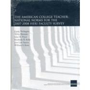 The American College Teacher: National Norms for the 2007-2008 Heri Faculty Survey