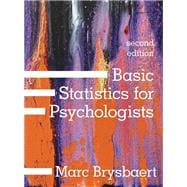 Basic Statistics for Psychologists