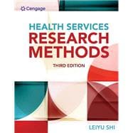 MindTap for Shi's Health Services Research Methods, 2 terms Instant Access