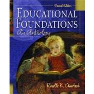 Educational Foundations An Anthology