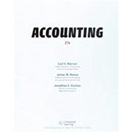 Bundle: Accounting, Loose-leaf Version, 27th + LMS Integrated CengageNOWv2, 2 terms Printed Access Card