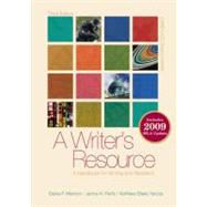 A Writer's Resource (comb-bound) 2009 APA & MLA Update, Student Edition
