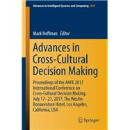 Advances in Cross-cultural Decision Making