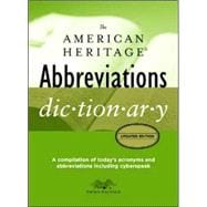 The American Heritage Abbreviations Dictionary