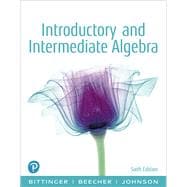 Introductory and Intermediate Algebra, Books a la Carte Edition