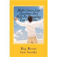 Multi Choice Law Questions and Help for Struggling Law Students
