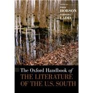 The Oxford Handbook of the Literature of the U.S. South