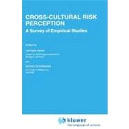 Cross-Cultural Risk Perception,9780792377474