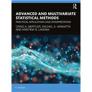 Advanced and Multivariate Statistical Methods,9780367497477