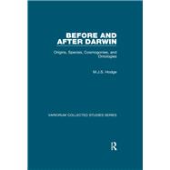 Before and After Darwin