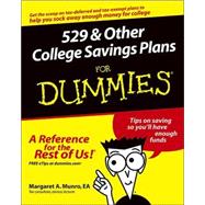 529 and Other College Savings Plans For Dummies<sup>®</sup>