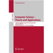 Computer Science – Theory and Applications