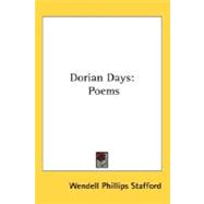 Dorian Days : Poems
