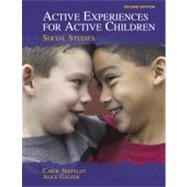 Active Experiences for Active Children Social Studies