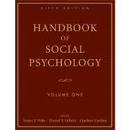 Handbook of Social Psychology, Volume 1