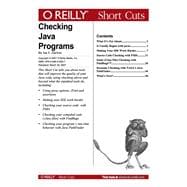 Checking Java Programs