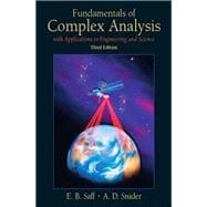 Fundamentals of Complex Analysis with Applications to Engineering and Science