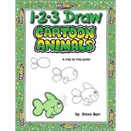 1 2 3 Draw Cartoon Animals
