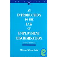 An Introduction to the Law of Employment Discrimination