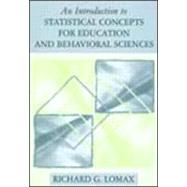 An Introduction to Statistical Concepts for Education and Behavioral Sciences