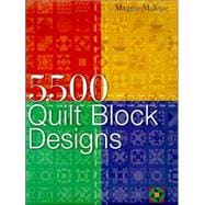 5,500 Quilt Block Designs