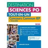 Destination Sciences Po - Concours commun IEP 2020   Bordeaux   Grenoble