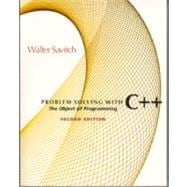 Problem Solving With C++ : The Object of Programming