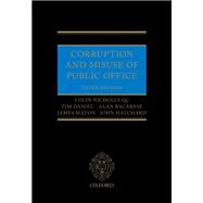 Corruption and Misuse of Public Office