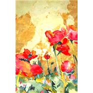 Watercolor Poppies Password/Login/website Keeper