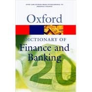 A Dictionary Of Finance And Banking