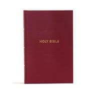 CSB Pew Bible, Garnet Hardcover Holy Bible