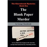The Blank Paper Murder