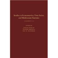 Studies in Econometrics, Time Series and Multivariate Statistics : Monograph