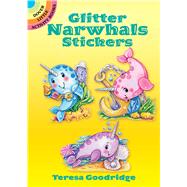 Glitter Narwhals Stickers