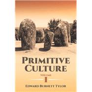 Primitive Culture Volume I,9780486807508
