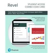 Revel for Public Relations Writing and Media Techniques -- Combo Access Card