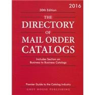 Directory of Mail Order Catalogs