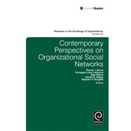 Contemporary Perspectives on Organizational Social Networks