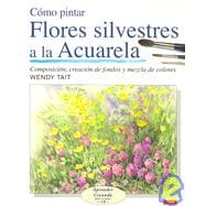 Como pintar flores silvestres a la acuarela/ How to Paint Wild Flowers with Watercolor