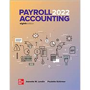 Loose Leaf Inclusive Access for Payroll Accounting 2022