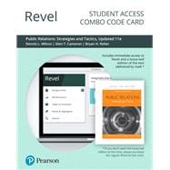 Revel for Public Relations Strategies and Tactics, Updated Edition -- Combo Access Card