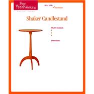 Fine Woodworking's Shaker Candlestand Plan