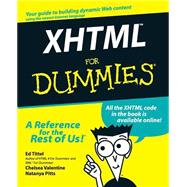 XHTML For Dummies